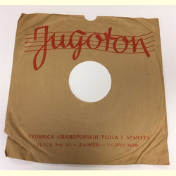 Original Jugoton Cover f�r 25er Schellackplatten A2 B
