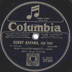 New Princes Toronto Band - Sunny Havana / Save Your...