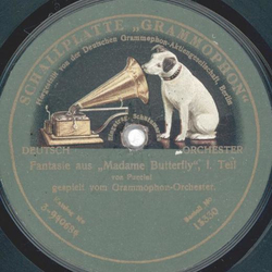 Gramophone Orchester - Fantasie aus Madame Butterfly...