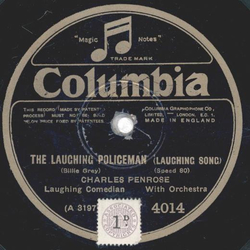 Charles Penrose - The Laughing Policeman / Laughter and Lemons
