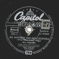 Ray Anthony - Harlem Nocturne / All Anthony And No Cleopatra