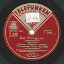 Tanzorchester Heinz Wehner - Das Pfenning-Lied / Sag mir...