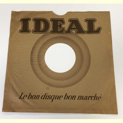 Original Ideal Cover fr 25er Schellackplatten A1 B