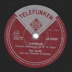 Will Glah - Tauperlen / Sensation