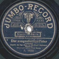 Dannenberg-Orchester - Dsa Bergmannskind / Im Automobil von Hamburg nach Kiel