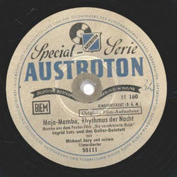 Ingrid Lutz, Michael Jary - Maja Mambo, Rhythmus der...