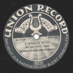 Horst Winter / Luigi Bernauer - Frühling in Wien / Wenn...
