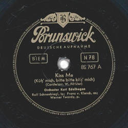 Kurt Edelhagen - Kiss Me / Linger Awhile