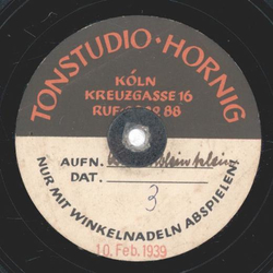 Das war eine köstliche Zeit / ... klein