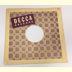 Original Decca Cover f�r 25er Schellackplatten A41 B