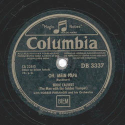 Eddie Calvert - Mystery St. / Oh, mein Papa