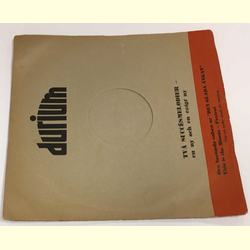 Original Durium Cover fr 25er Schellackplatten