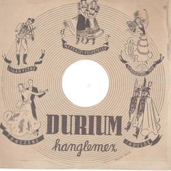 Original Durium Cover fr 25er Schellackplatten A2 B