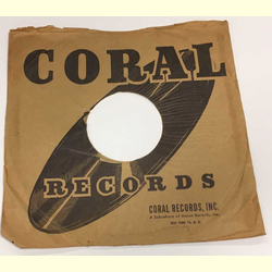 Original Coral Cover für 25er Schellackplatten