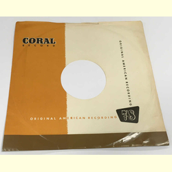 Original Coral Cover fr 25er Schellackplatten A1 A