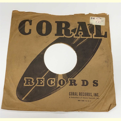 Original Coral Cover f�r 25er Schellackplatten A2 C
