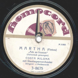 Costa Milona - Cavalleria rusticana / Martha