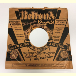 Original Beltona Cover fr 25er Schellackplatten