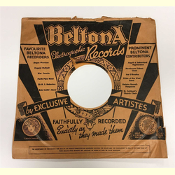 Original Beltona Cover fr 25er Schellackplatten A1 C