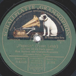 Max Kuttner mit Godwin Ensemble - Paganini ( Gern hab ich...