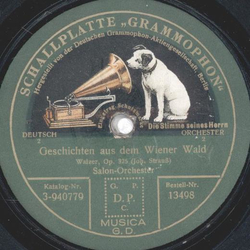 Salon Orchester - Geschichten aus dem Wiener Wald / Rosen aus dem Sden