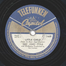 Nat King Cole - Little Child / Red Sails In The Sunset