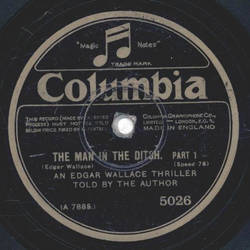 Edgar Wallace - The man in the ditch