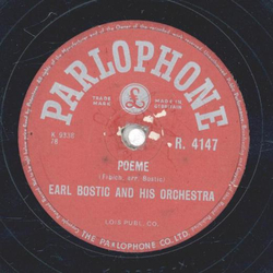 Earl Bostic - Poeme / O Sole Mio