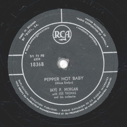 Jaye P. Morgan - Get up! Get up! / Pepper hot Baby
