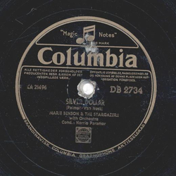 Marie Benson & The Stargazers - Silver Dollar / Looka Mamma
