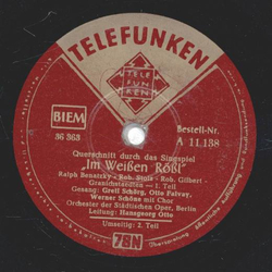 Gretl Schörg, Otto Falvy, Werner Schöne - Im weißen Rößl