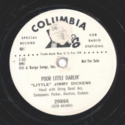 Little Jimmy Dickens - Poor little Darlin / Ive just got to see you once more
