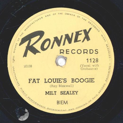 Milt Sealey - Billy, Billy / Fat Louies Boogie