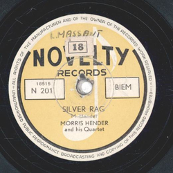 Morris Hender - Silver Rag / Bing Bing Boogie