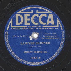 Smiley Burnette - Steamboat Bill / Lawyer Skinner