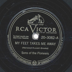 Sons of Pioneers - My feet takes me away / The Missouri is a devil of a woman