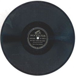 Sons of Pioneers - My feet takes me away / The Missouri is a devil of a woman