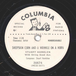 Stuart Hamblen - Sheepskin corn and a wrinkle on a horn / Condemnation