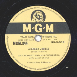 Art Mooney - Paddlin Madelin Home / Alabama Jubilee