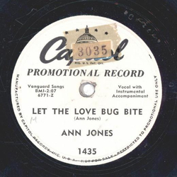 Ann Jones - Let the love bug bite / I start each day by loving you 
