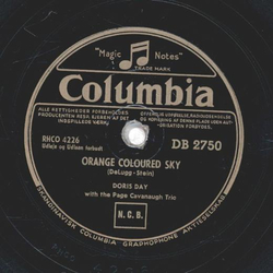 Doris Day - Crazy Rhythm / Orange Coloured Sky