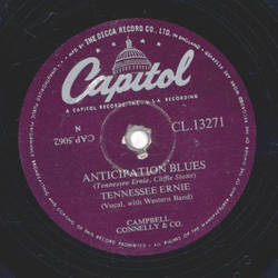 Tennessee Ernie - Anticipation Blues / The Cry of the wild goose