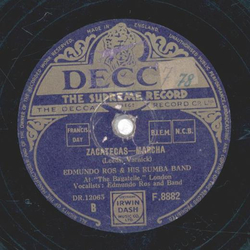 Edmundo Ros & His Rumba - Manana ( Is Soon Enough For me ) / Zacatecas