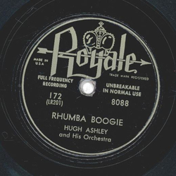 Hugh Ashley - Cold cold heart / Rhumba Boogie