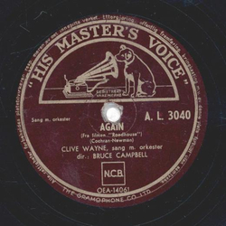 Clive Wayne - Again / How Can You Buy Killarney