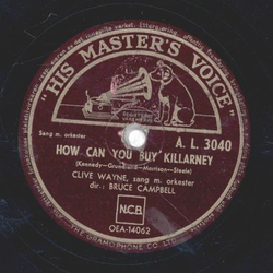 Clive Wayne - Again / How Can You Buy Killarney