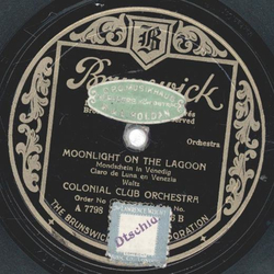 Colonial Club Orchestra  - Song Of The Islands / Moonlight On The Lagoon