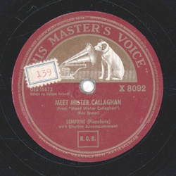 Semprini - Meet Mister Callaghan / Smoke gets in your eyes