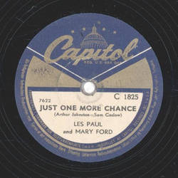 Les Paul and Mary Ford - Jazz me Blues / Just one more Chance
