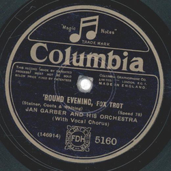Jan Garber - Round evening / Sonny Boy 